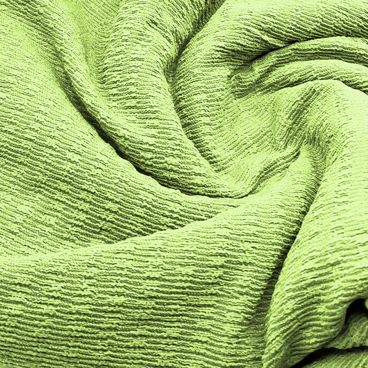 POPCORN CRINKLED RIBBED STRETCH WOVEN FABRIC - Jerseytexuk