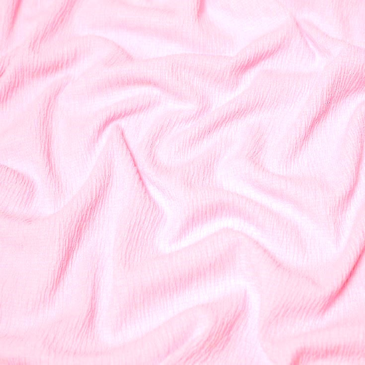 TREE BARK CRINKLE TEXTURE STRECH WOVEN FABIC - Jerseytexuk