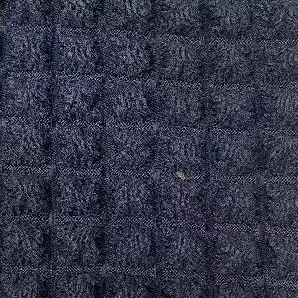 Hubba Bubba Bubble Popcorn Texture Stretch Woven Fabric - Jerseytexuk