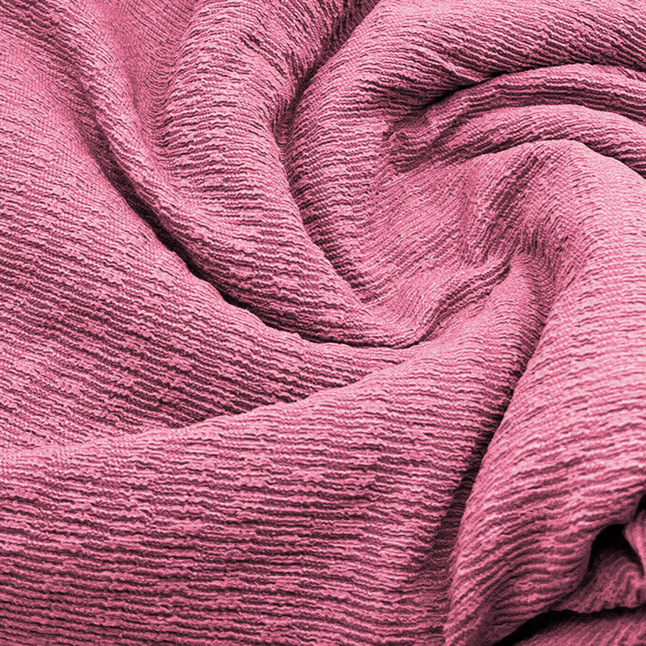 POPCORN CRINKLED RIBBED STRETCH WOVEN FABRIC - Jerseytexuk