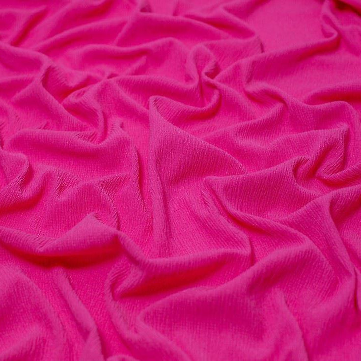TREE BARK CRINKLE TEXTURE STRECH WOVEN FABIC - Jerseytexuk