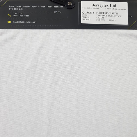 CHEESE CLOTH PD - Jerseytexuk CHEESE CLOTH PD - Jerseytexuk