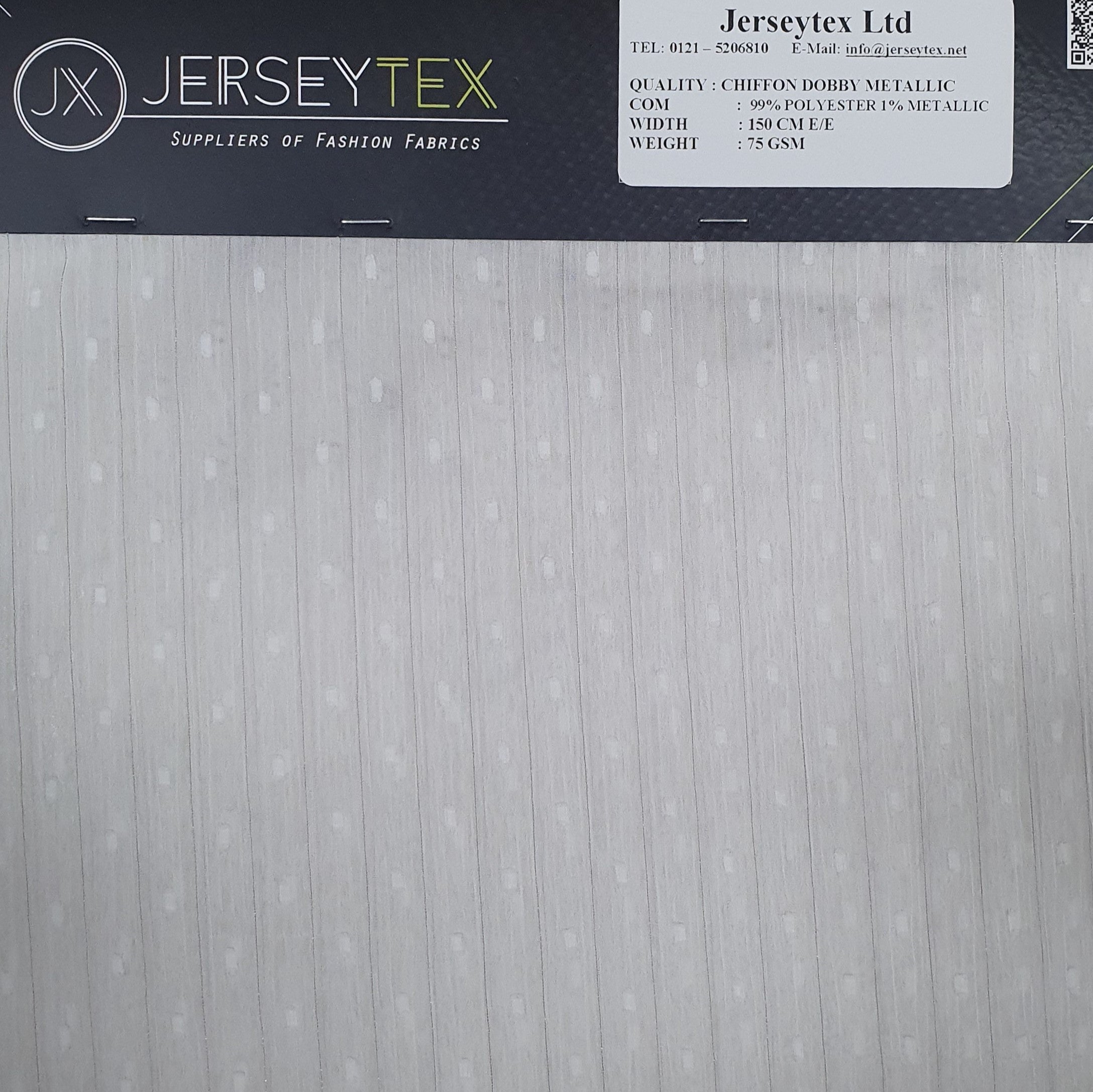 CHIFFON DOBBY METALLIC - Jerseytexuk
