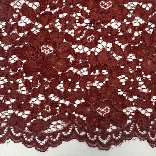 DOUBLE SCALLOP LACE - LG62235 - Jerseytexuk