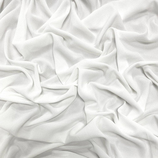 PLAIN BUBBLE CREPE STRETCH CHIFFON - Jerseytexuk