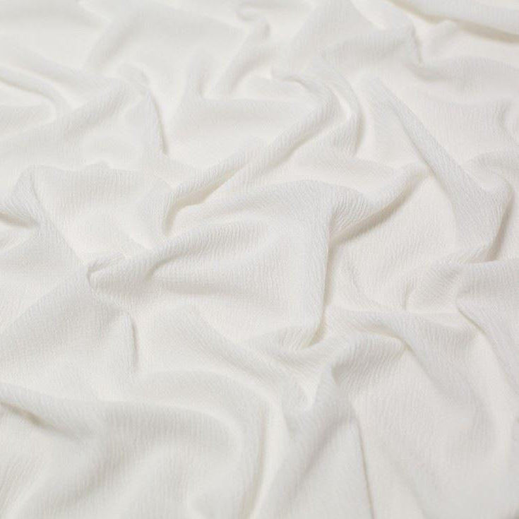 TREE BARK CRINKLE TEXTURE STRECH WOVEN FABIC - Jerseytexuk