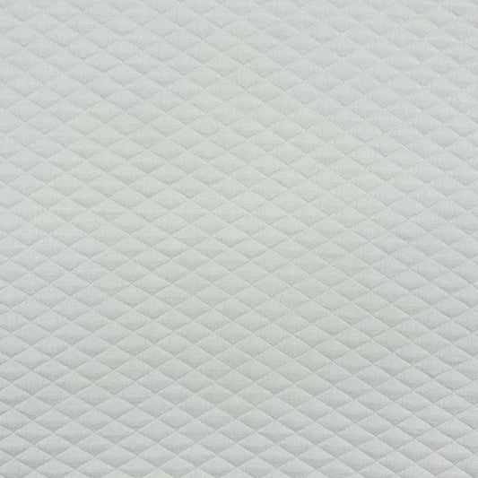 Diamond Quilt Fabric Pattern – Polyester & Elastane Blend - Jerseytexuk