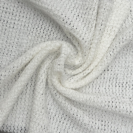 WAFFLE MESH RECYCLED MESH FABRIC- DK02