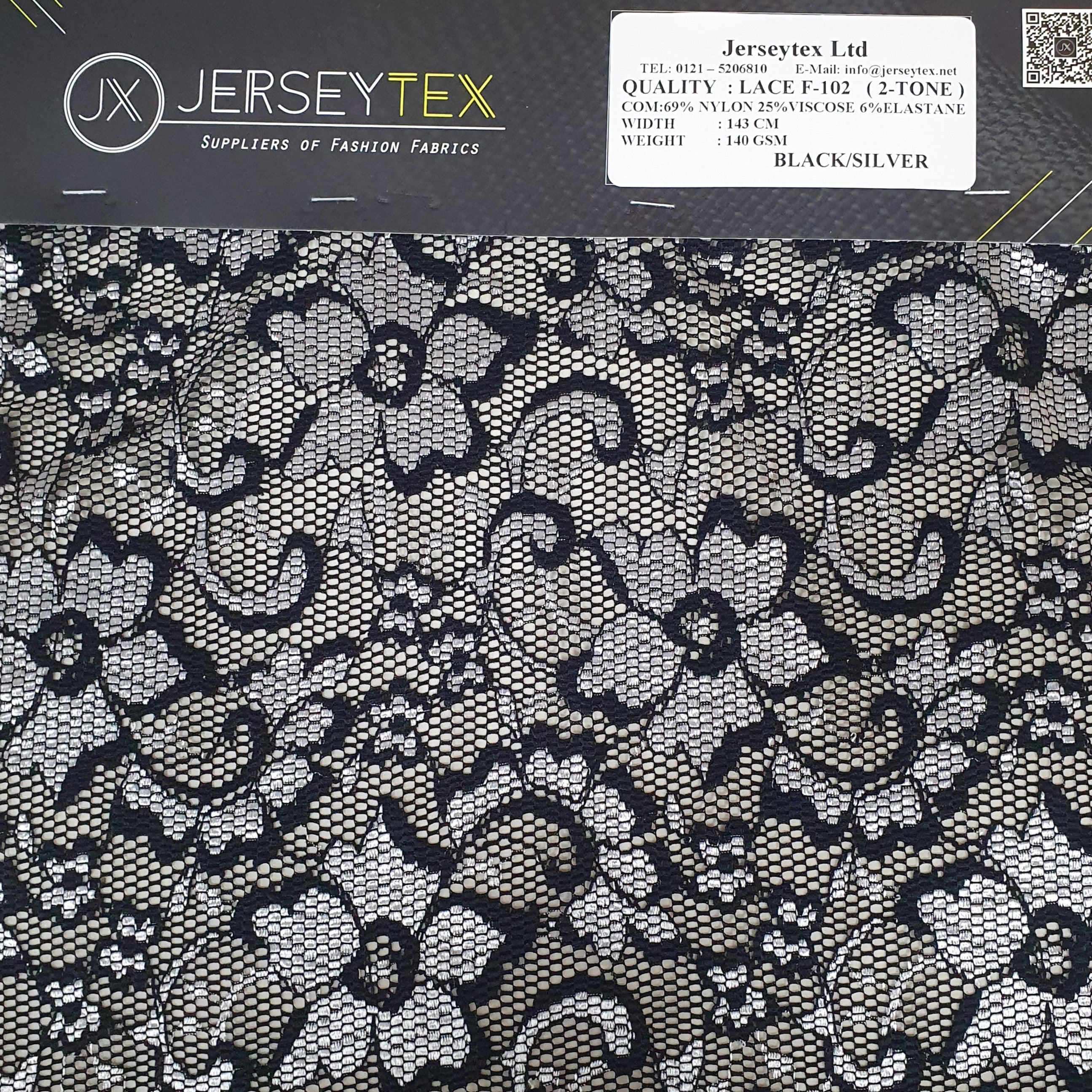LACE 2 TONE - SCALLOP - Jerseytexuk