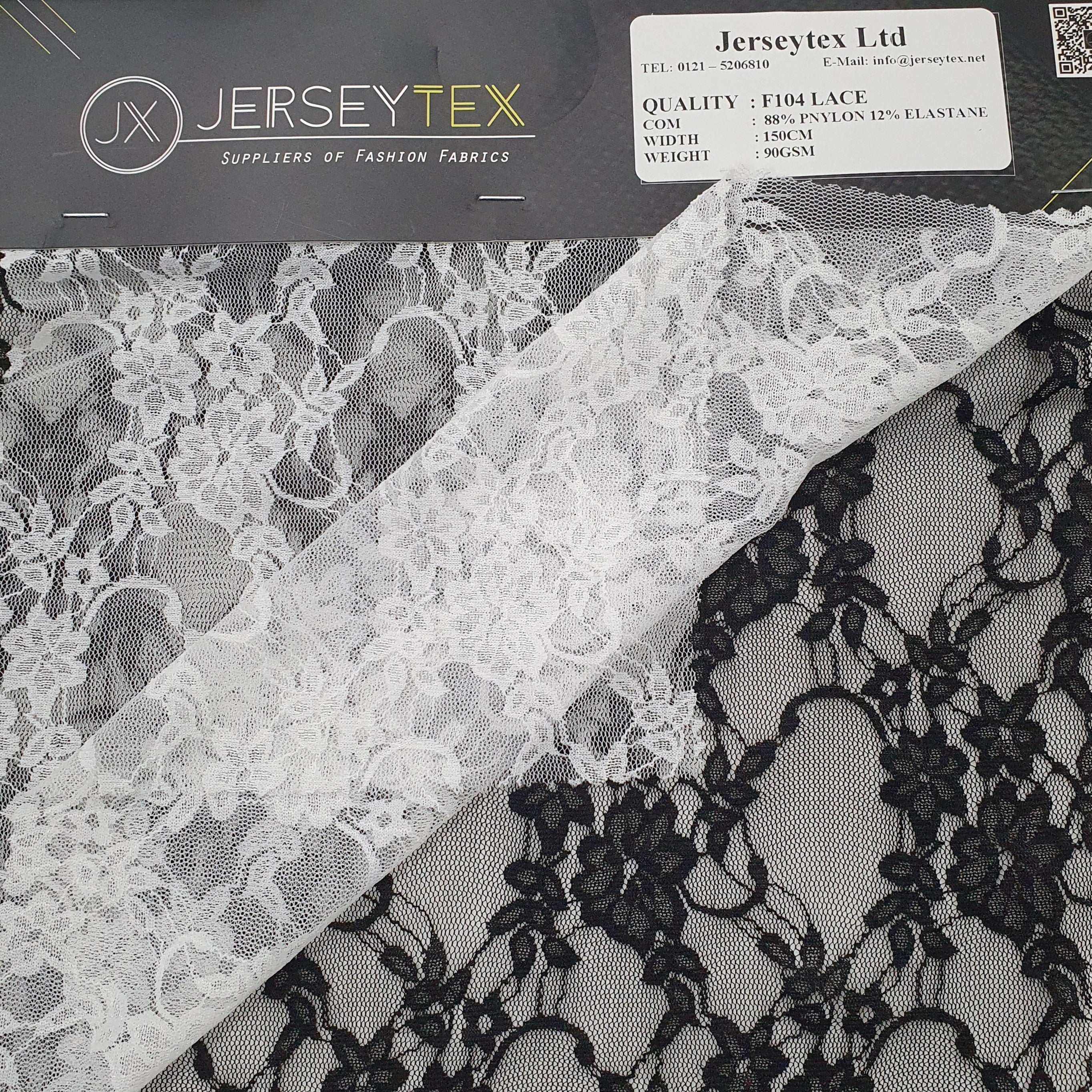 LACE FABRIC - F104 - Jerseytexuk