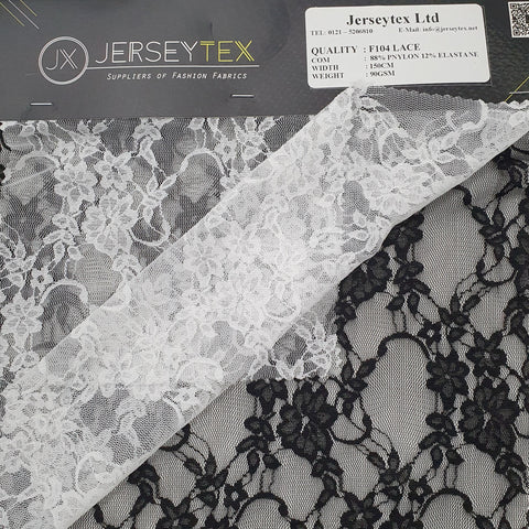 LACE FABRIC - F104 - Jerseytexuk LACE FABRIC - F104 - Jerseytexuk