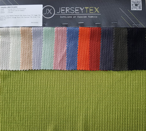 FINDEL RECYCLED STRETCH WOVEN FABRIC - Jerseytexuk FINDEL RECYCLED STRETCH WOVEN FABRIC - Jerseytexuk
