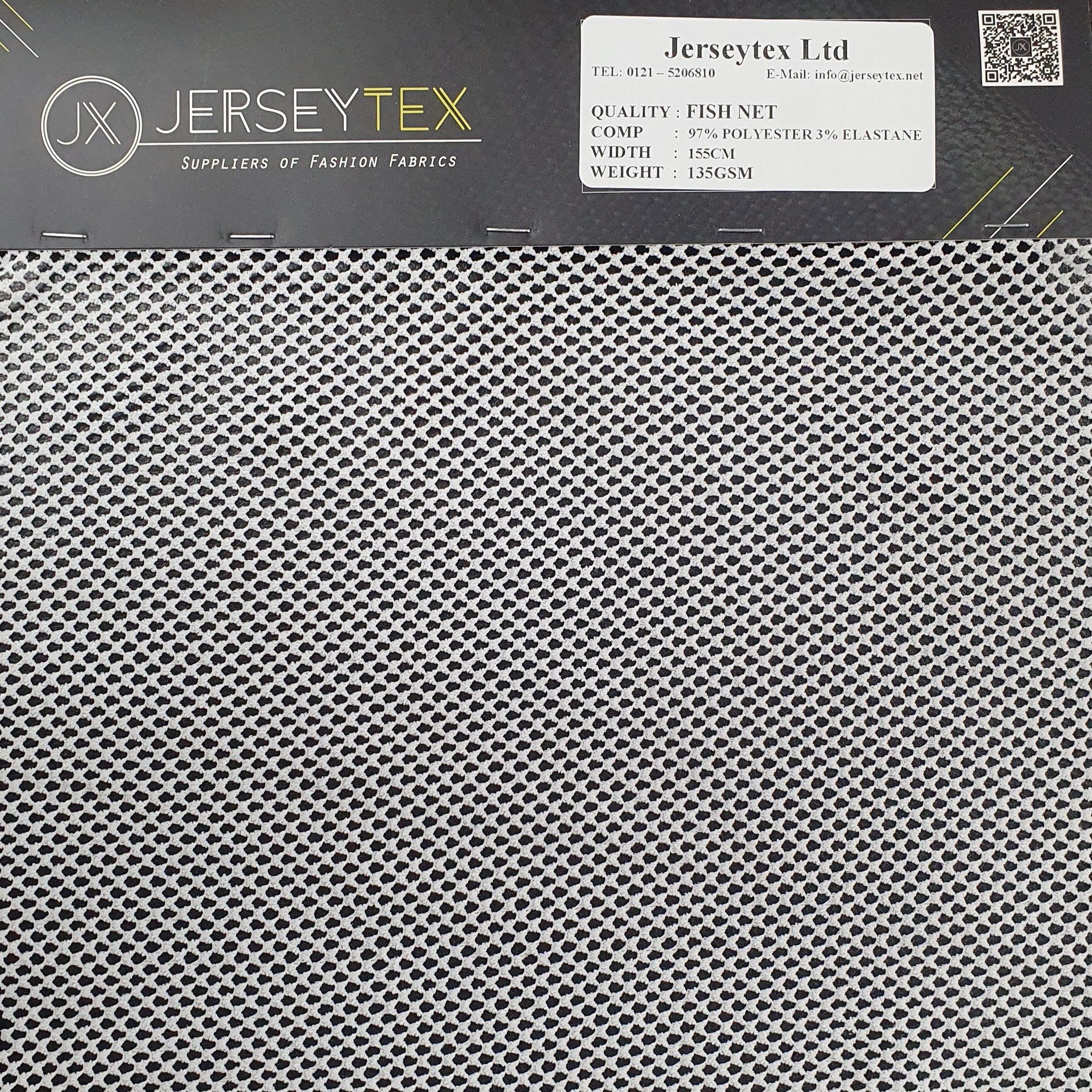 FISH NET LACE FABRIC - Jerseytexuk