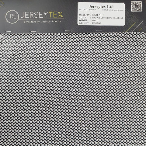 FISH NET LACE FABRIC - Jerseytexuk FISH NET LACE FABRIC - Jerseytexuk