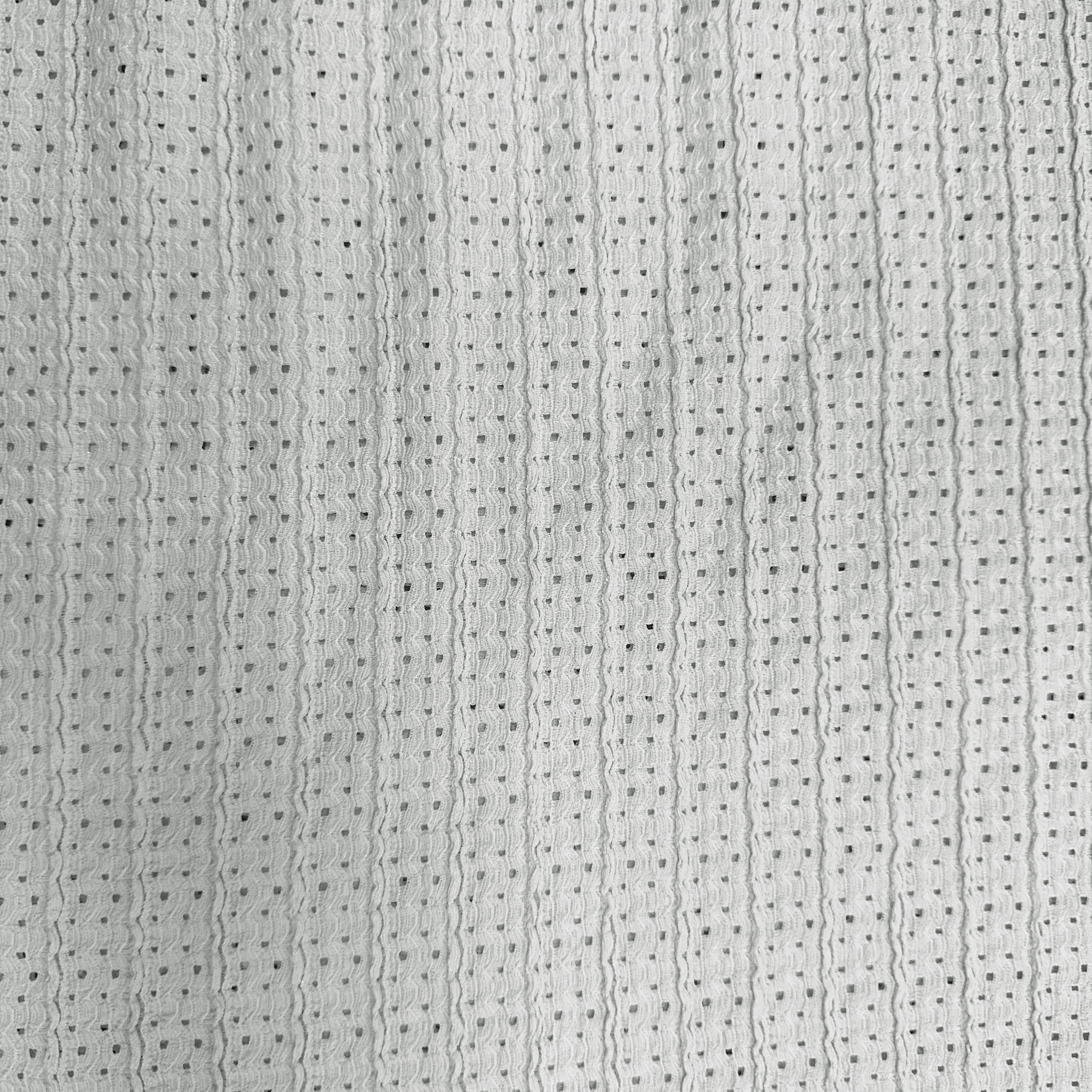 OPEN WEAVE TEXTURED POINTELLE - MARGARITA - Jerseytexuk