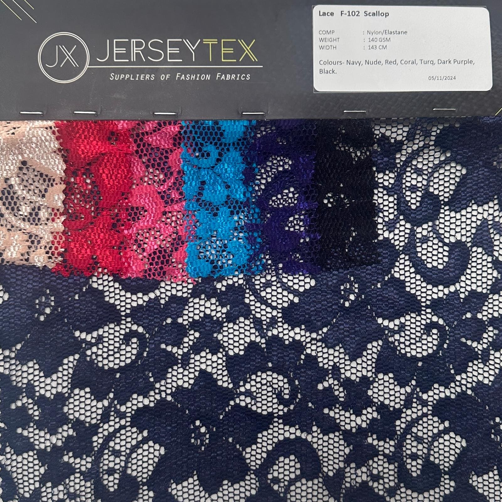 LACE SCALLOP - F102 - Jerseytexuk