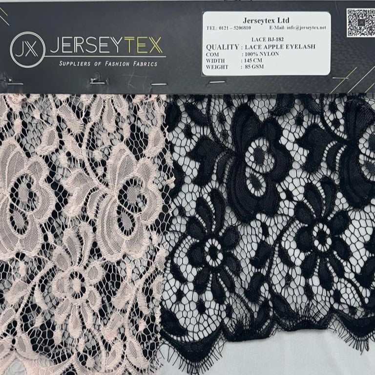 APPLE EYELASH LACE - Jerseytexuk