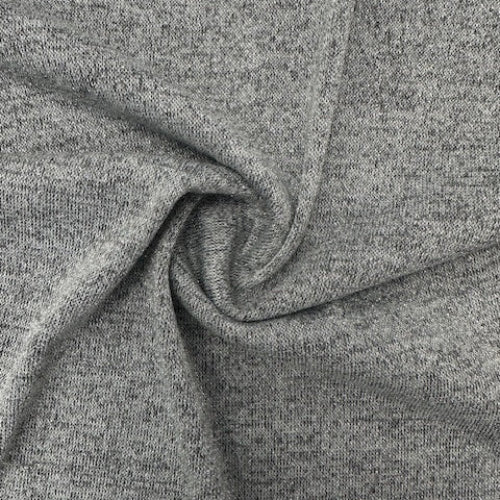 Textured Salt & Pepper Hatchi Metallic In Polyester Blend SPHMETALIC