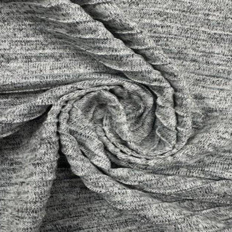 Soft Salt & Pepper Hatchi Pleated Texture Fabric In Polyester Blend SPHPLEAT Soft Salt & Pepper Hatchi Pleated Texture Fabric In Polyester Blend SPHPLEAT