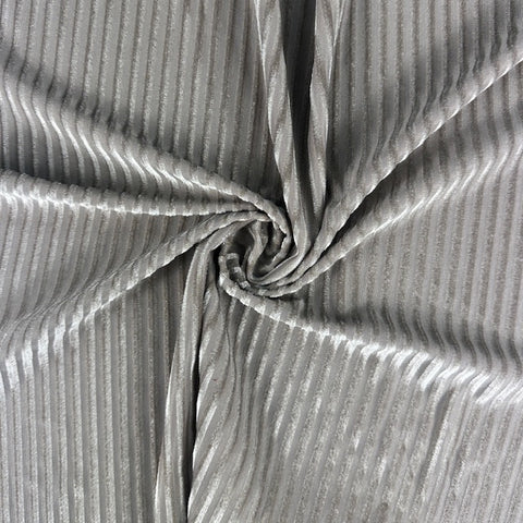 Soft Korean Velvet Ribbed Pattern In Polyester Blend KVBURNOUT Soft Korean Velvet Ribbed Pattern In Polyester Blend KVBURNOUT