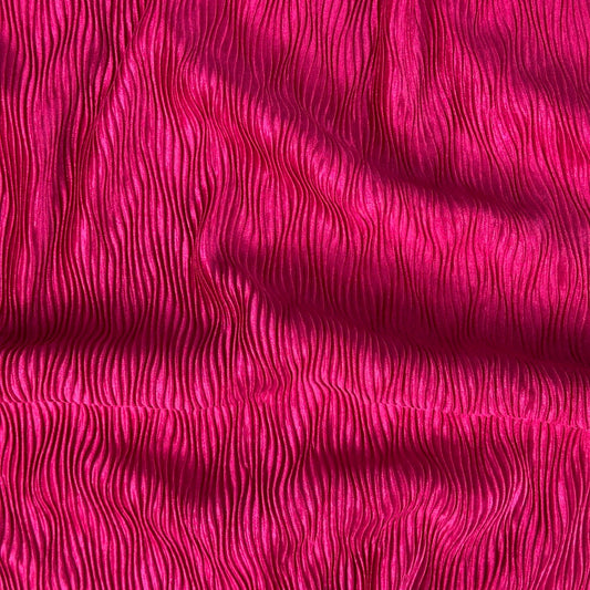 Zig Zag Pattern With Pleated Design In Polyester ZIGZAGPLEA