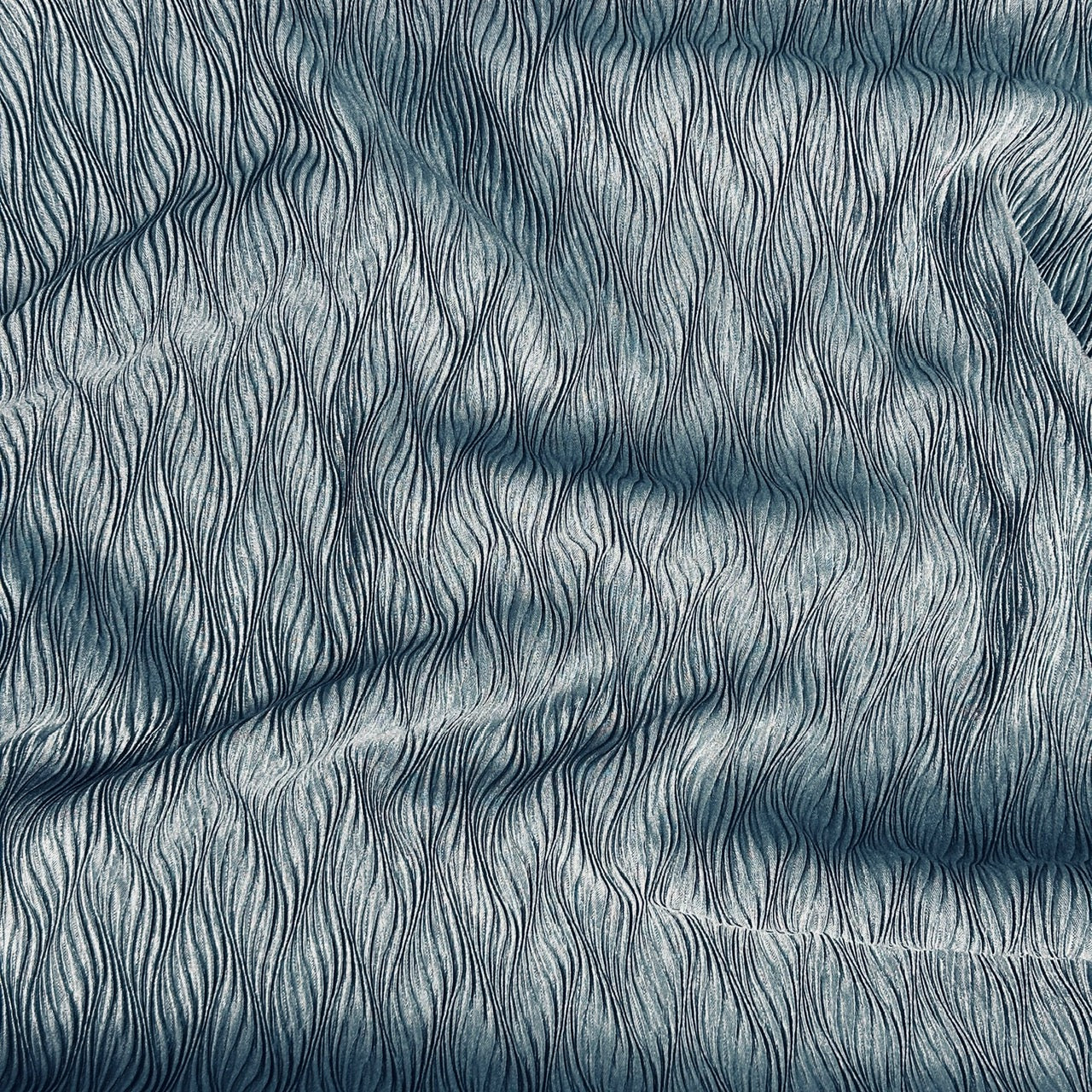 Zig Zag Pattern With Pleated Design In Polyester ZIGZAGPLEA