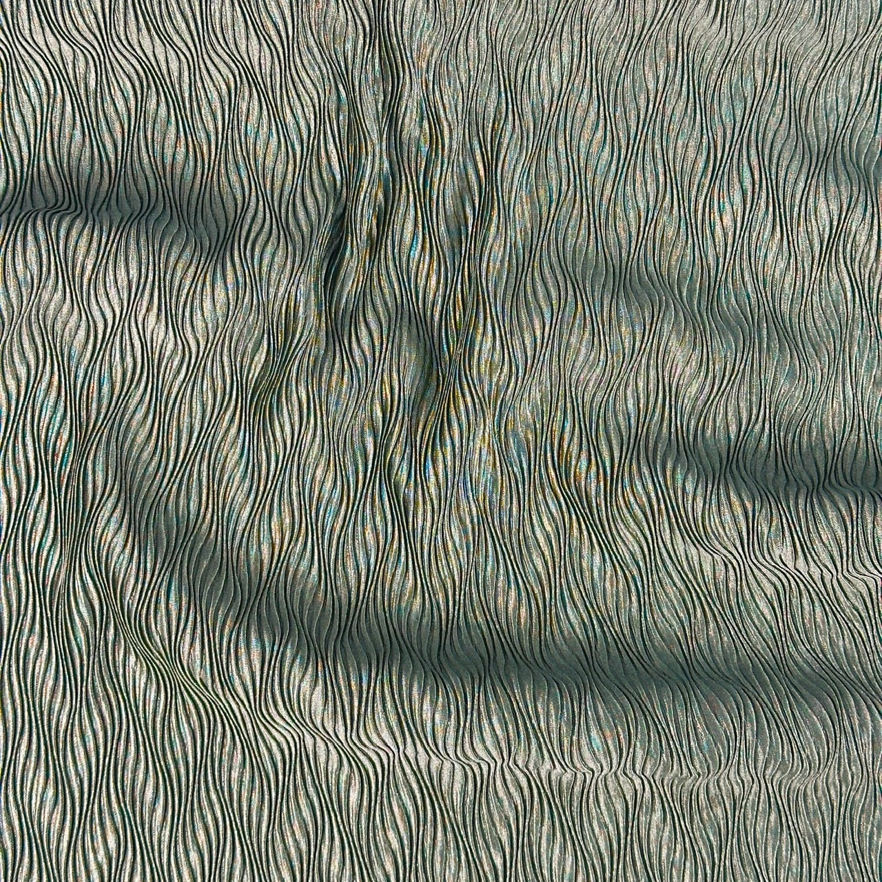 Zig Zag Pattern With Pleated Design In Polyester ZIGZAGPLEA