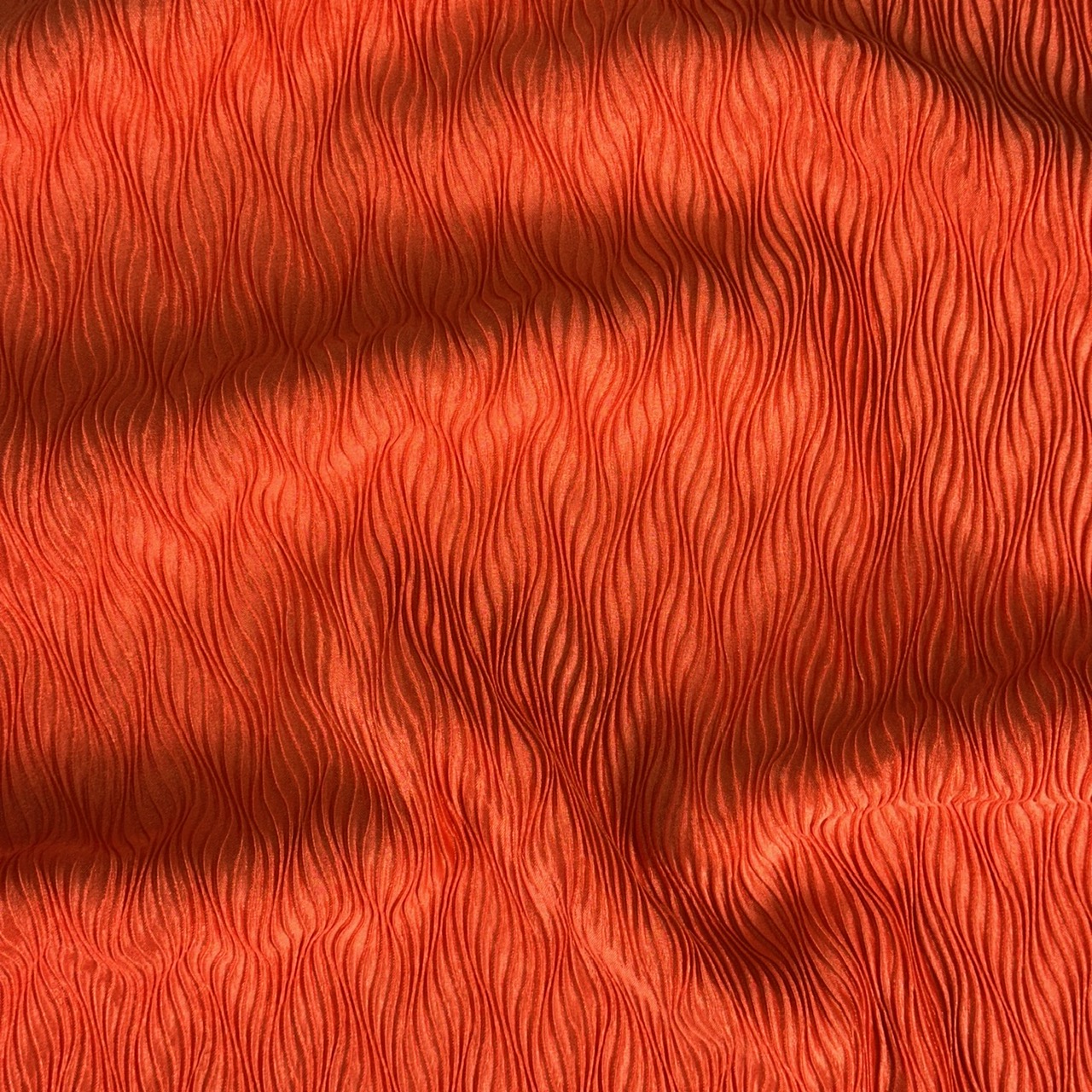 Zig Zag Pattern With Pleated Design In Polyester ZIGZAGPLEA