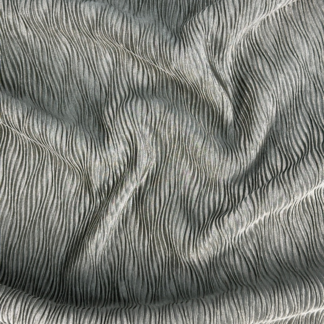 Zig Zag Pattern With Pleated Design In Polyester ZIGZAGPLEA