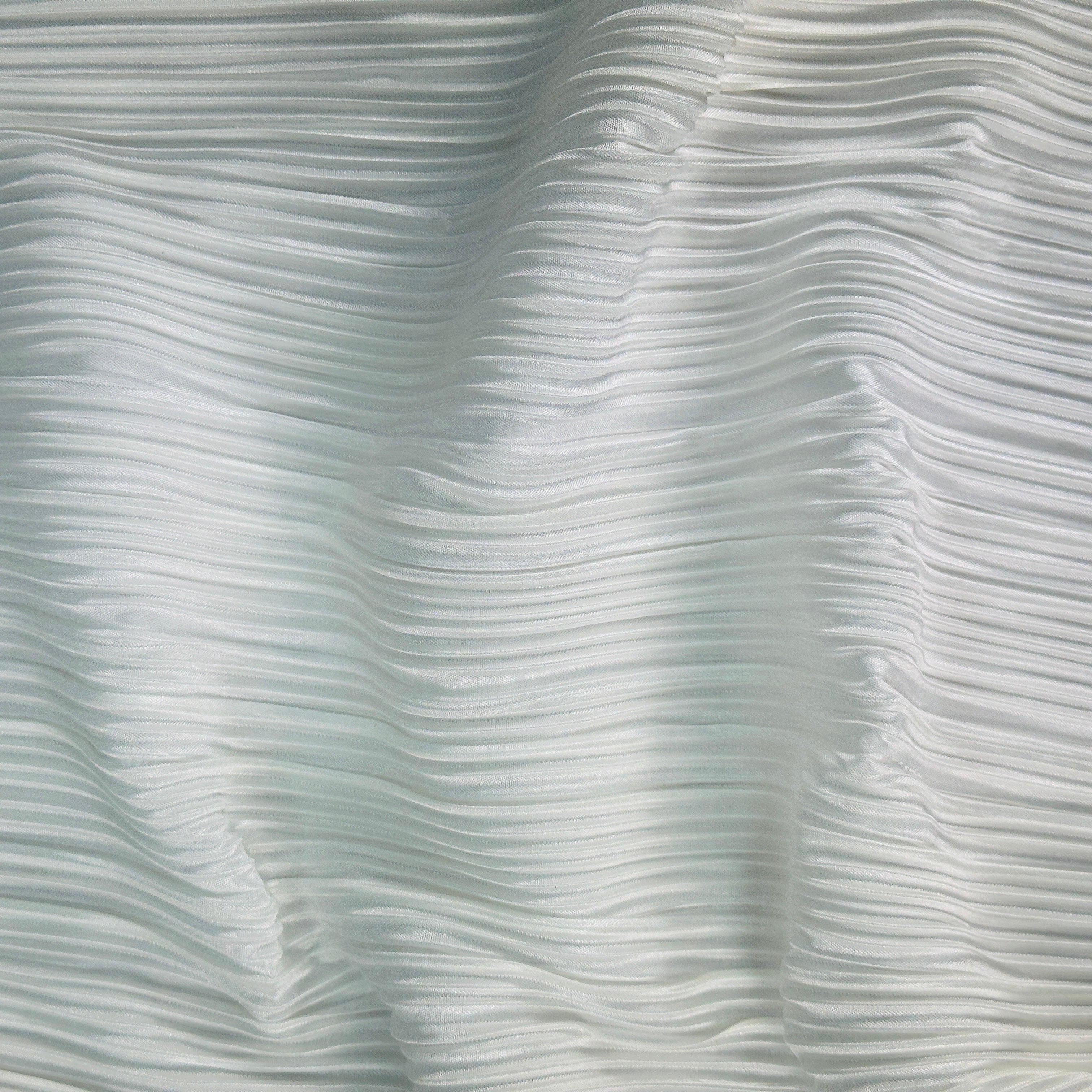 Soft Zara Pleated Design Fabric In Polyester ZARAPLEAT