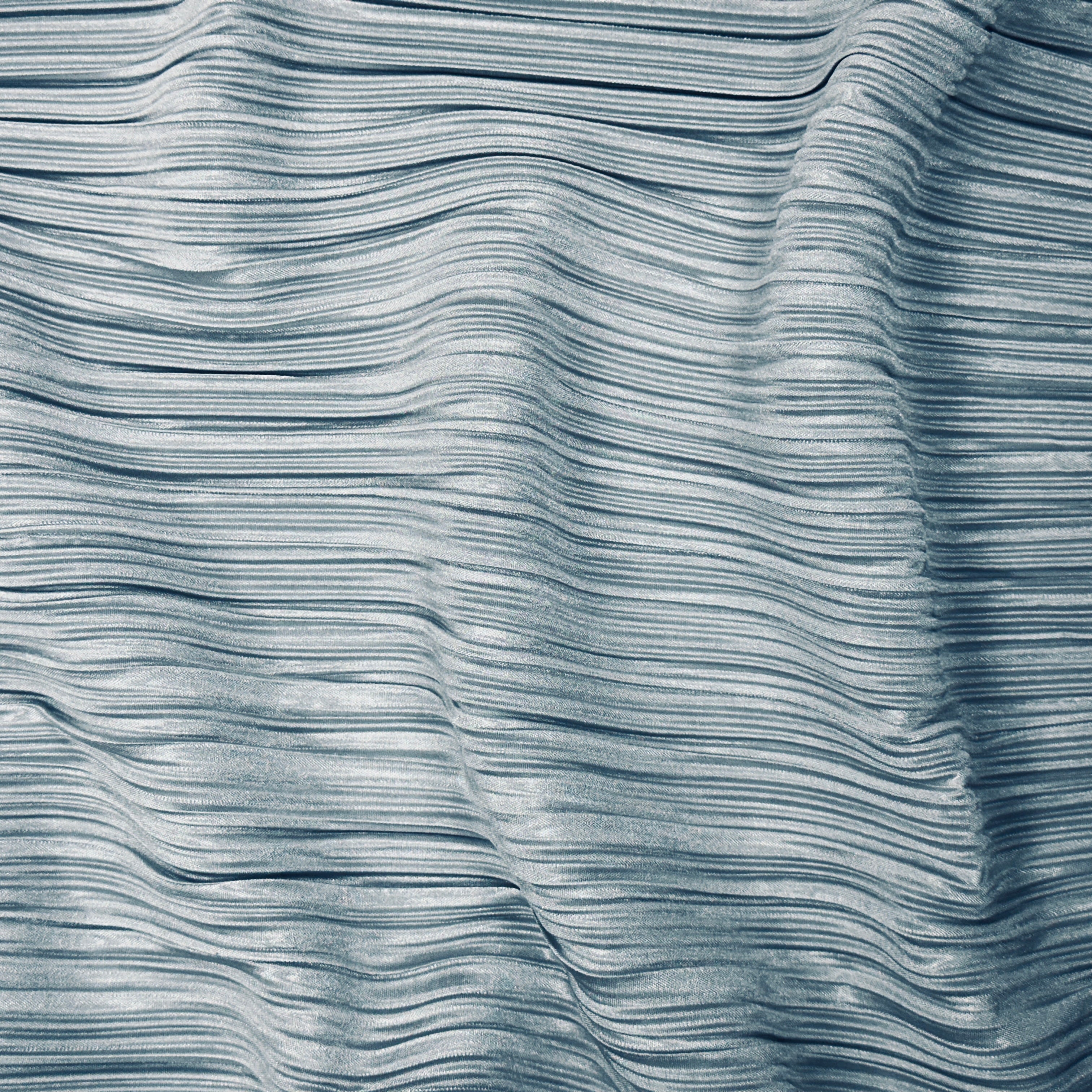 Soft Zara Pleated Design Fabric In Polyester ZARAPLEAT