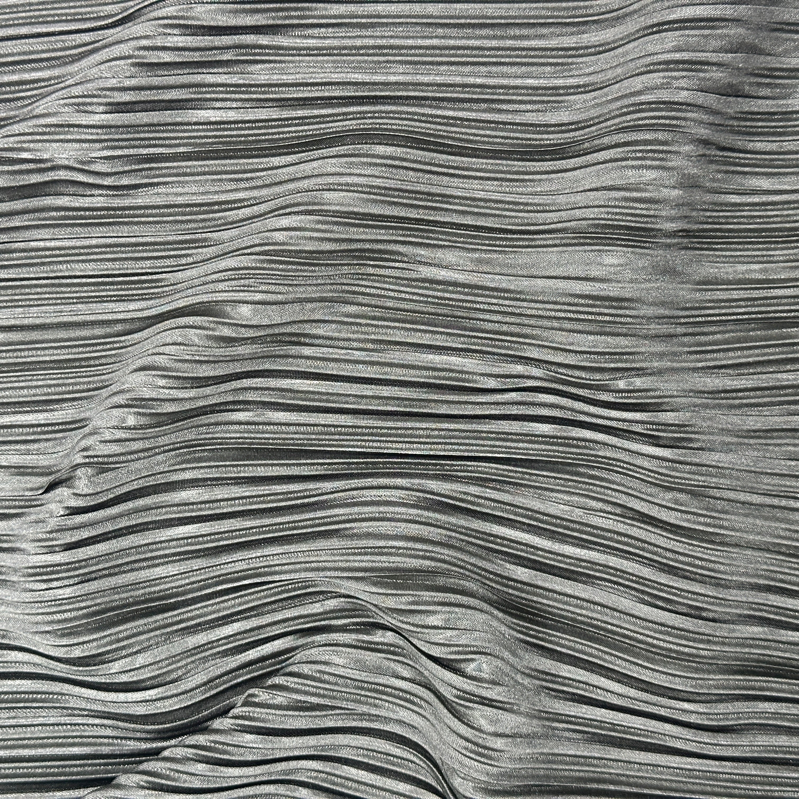 Soft Zara Pleated Design Fabric In Polyester ZARAPLEAT