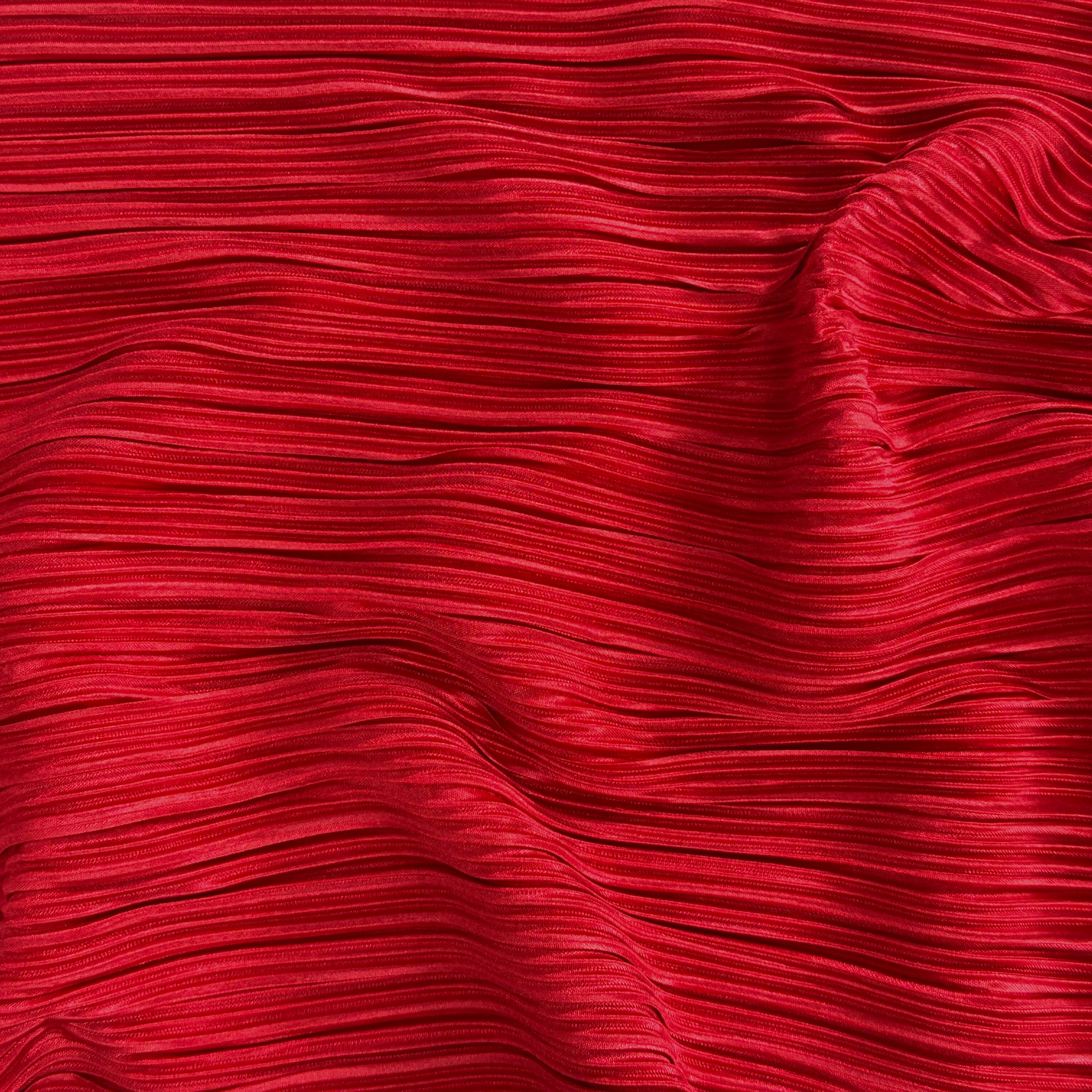 Soft Zara Pleated Design Fabric In Polyester ZARAPLEAT