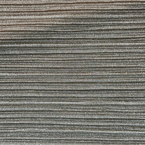 Soft Metallic Pleated Design Fabric In Polyester Blend METALLICPL Soft Metallic Pleated Design Fabric In Polyester Blend METALLICPL