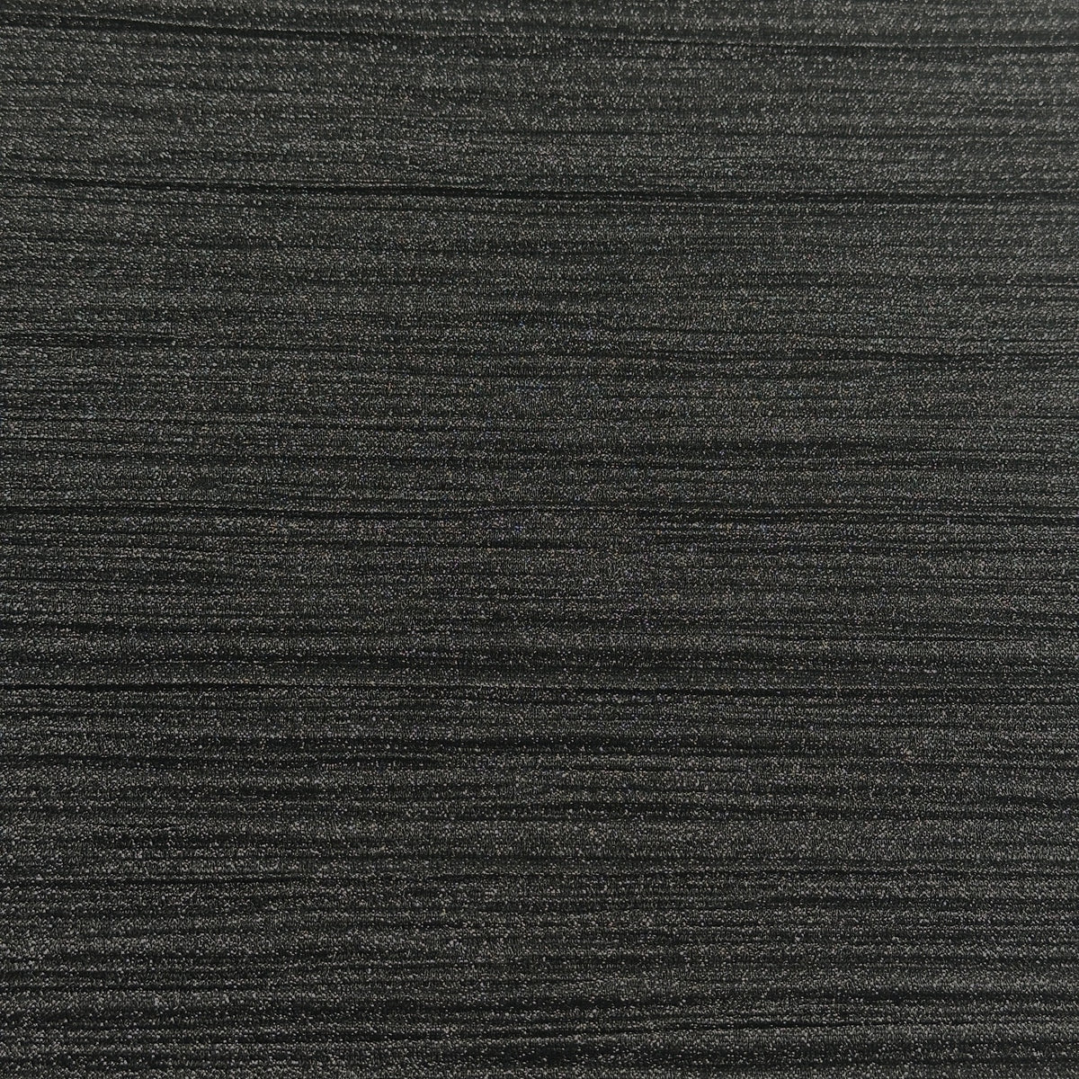 Soft Metallic Pleated Design Fabric In Polyester Blend METALLICPL