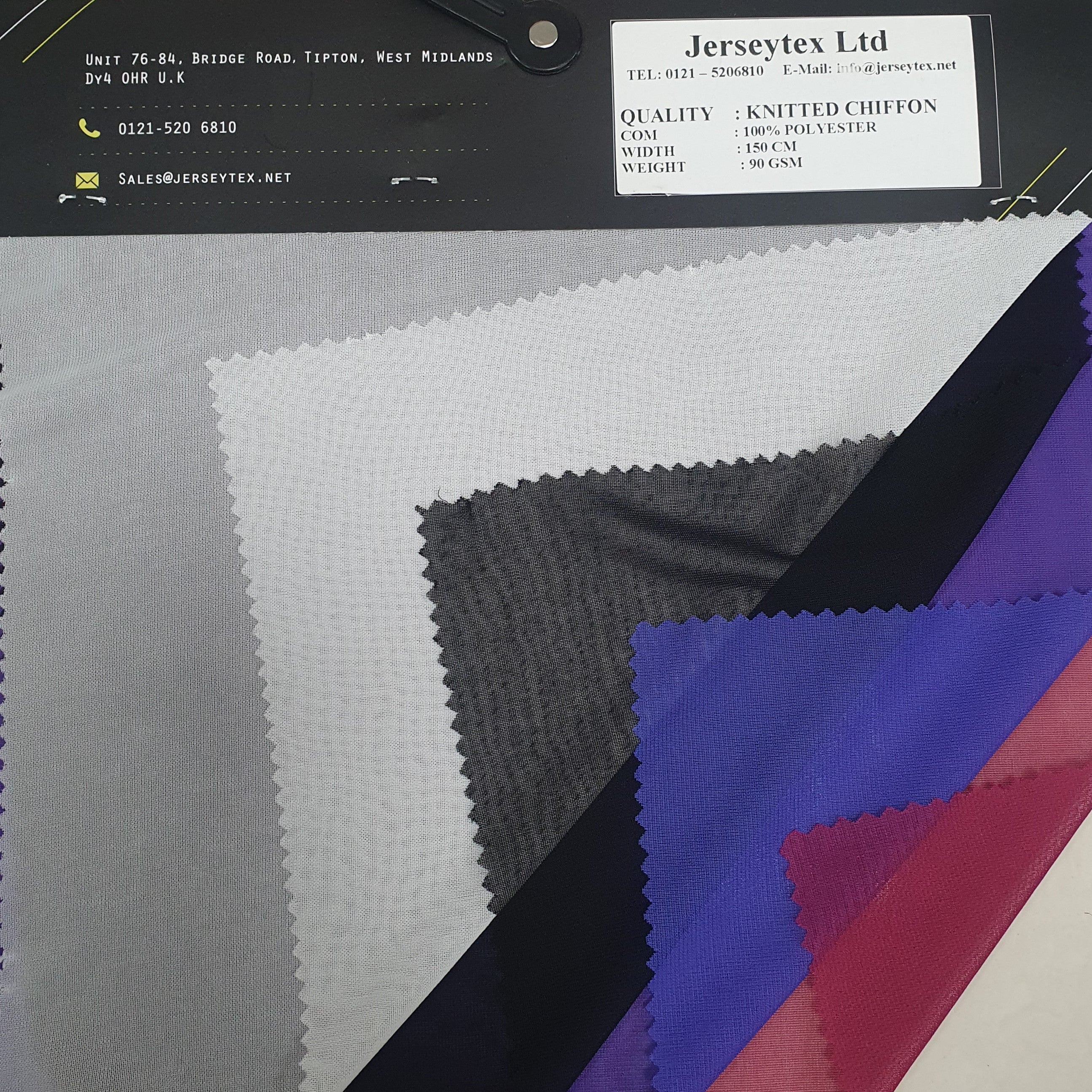 KNITTED CHIFFON - Jerseytexuk