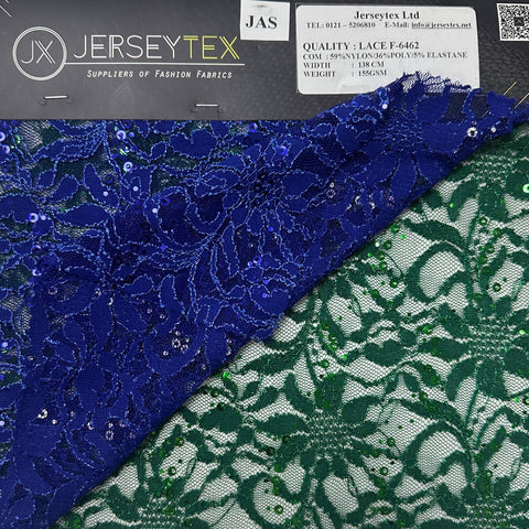 LACE WITH SPANGLE-DSN-6462 - Jerseytexuk LACE WITH SPANGLE-DSN-6462 - Jerseytexuk
