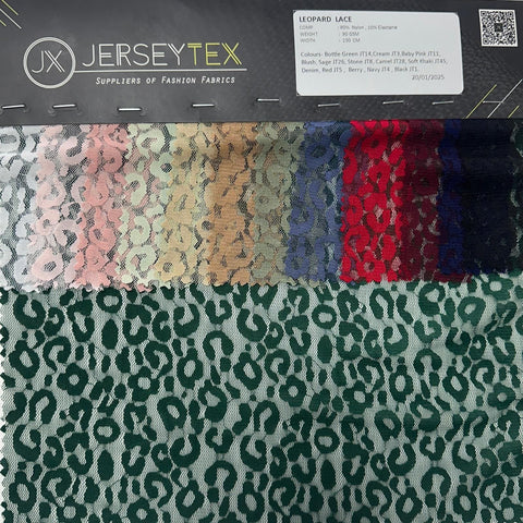 LEOPARD LACE - Jerseytexuk LEOPARD LACE - Jerseytexuk
