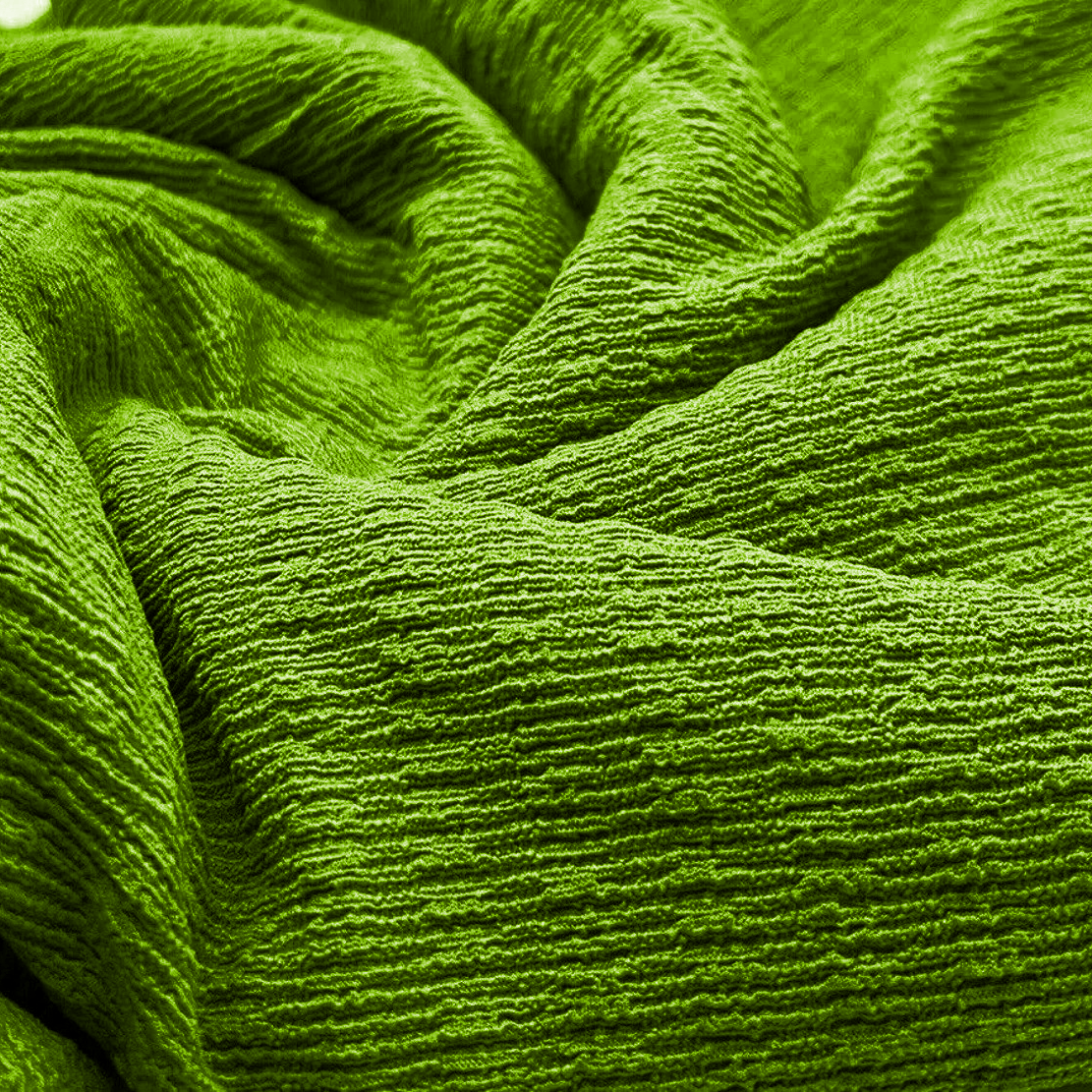 POPCORN CRINKLED RIBBED STRETCH WOVEN FABRIC - Jerseytexuk