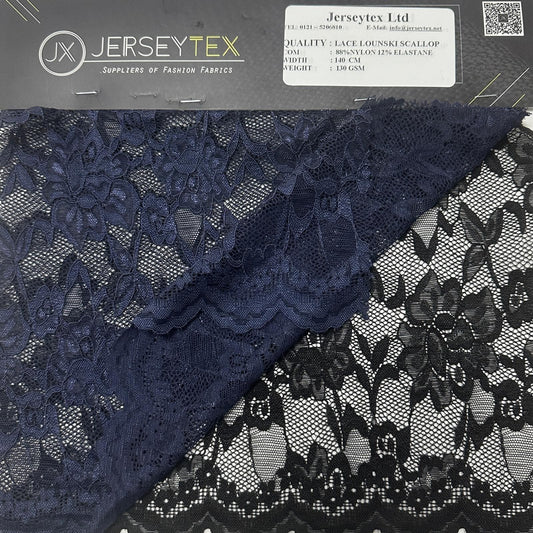 LOUNSKI SCALLOP LACE - Jerseytexuk