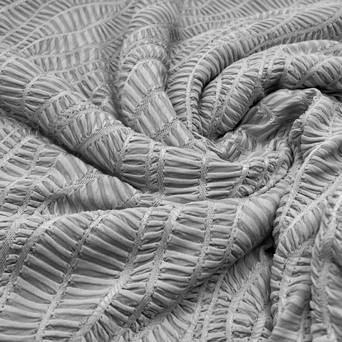 Marmite Textured Stretch Dress Craft Fabric - Jerseytexuk Marmite Textured Stretch Dress Craft Fabric - Jerseytexuk
