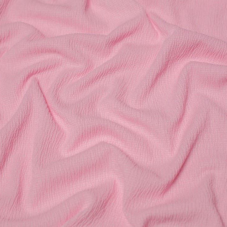 TREE BARK CRINKLE TEXTURE STRECH WOVEN FABIC - Jerseytexuk