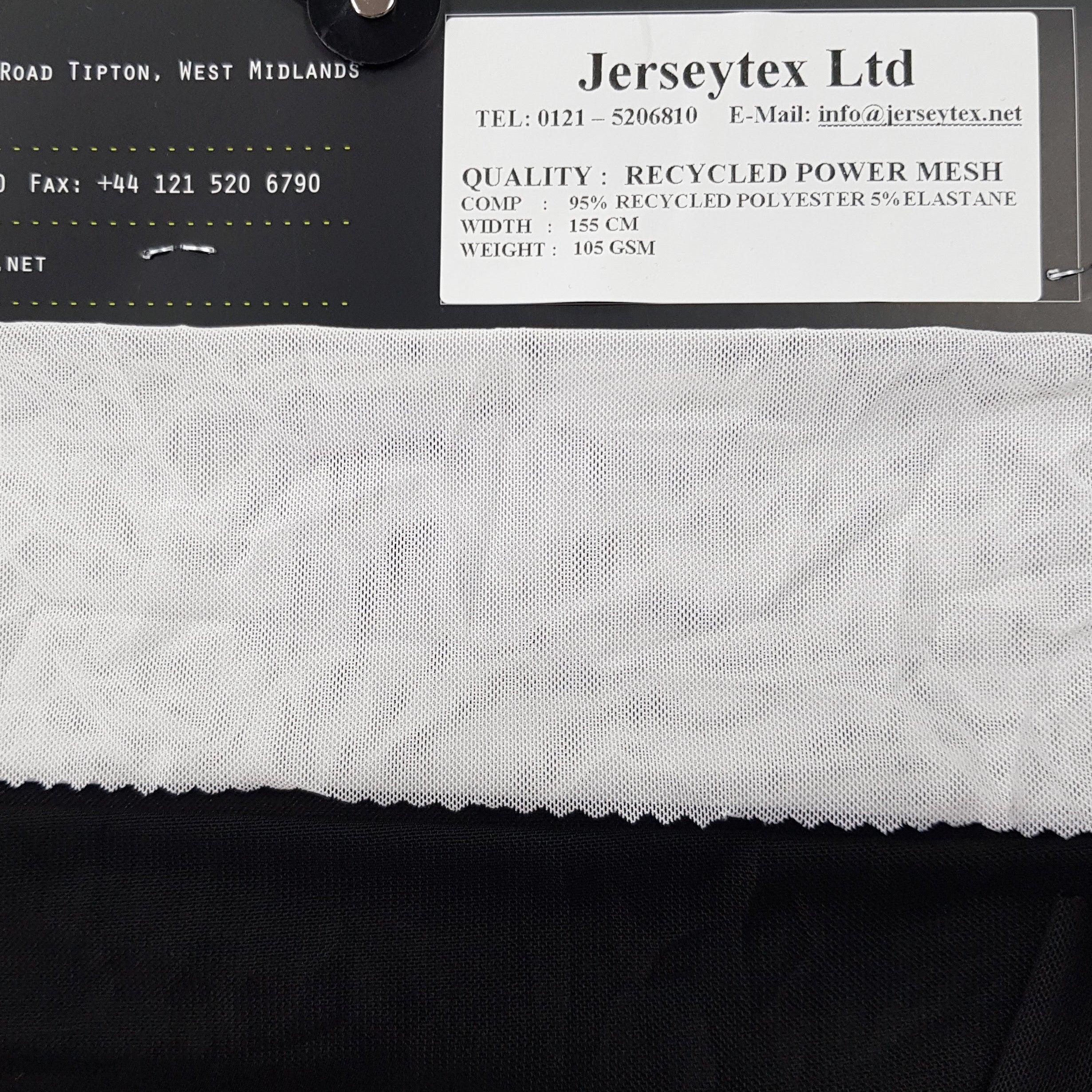 RECYCLED POWER MESH - Jerseytexuk