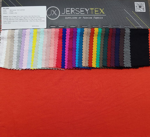 Single Jersey Viscose Elastane - JTQRS2000 - Jerseytexuk Single Jersey Viscose Elastane - JTQRS2000 - Jerseytexuk