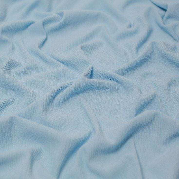 TREE BARK CRINKLE TEXTURE STRECH WOVEN FABIC - Jerseytexuk