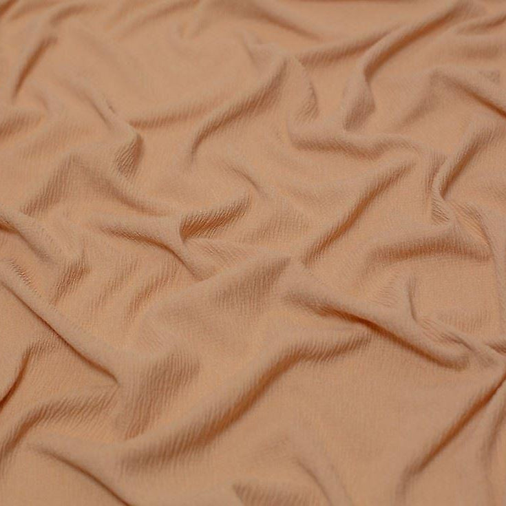 TREE BARK CRINKLE TEXTURE STRECH WOVEN FABIC - Jerseytexuk