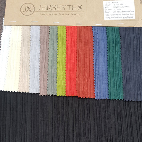 TUI RECYCLED STRETCH WOVEN FABRIC - Jerseytexuk TUI RECYCLED STRETCH WOVEN FABRIC - Jerseytexuk