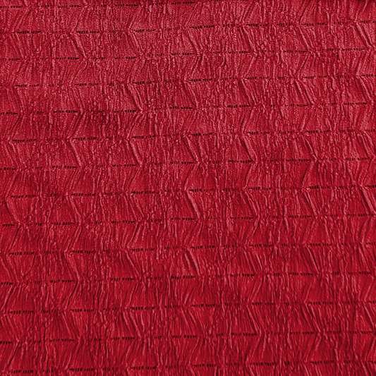 ZIG ZAG PARIS RECYCLED STRETCH WOVEN FABRIC - Jerseytexuk