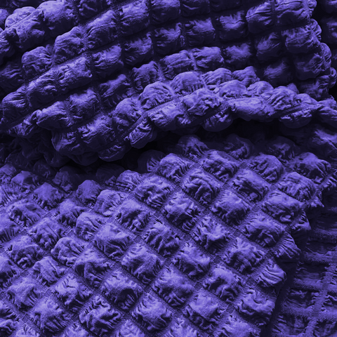 Hubba Bubba Bubble Popcorn Texture Stretch Woven Fabric - Jerseytexuk Hubba Bubba Bubble Popcorn Texture Stretch Woven Fabric - Jerseytexuk