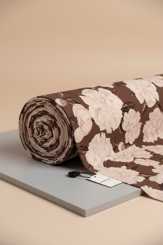 Soft Touch Summer Floral Print Fabric - JTP 7075 - 6